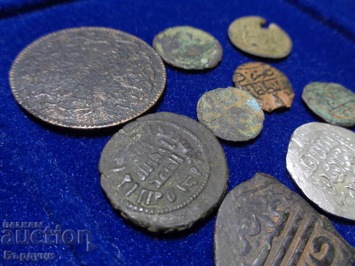 Ottoman copper coins manghir with price 35.00 BGN | € 17.90