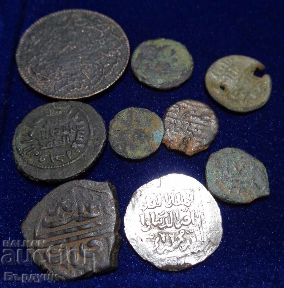 Ottoman copper coins manghir
