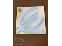 Italia 2004 - set bancar Euro + 5 euro, 9 monede BU