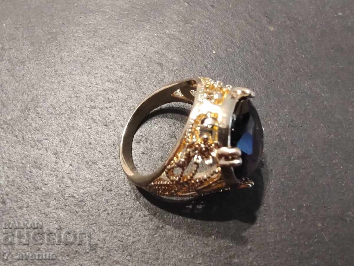 Аукцион Стар хубав филигран ПРЪСТЕН, позлата 12.06.2025