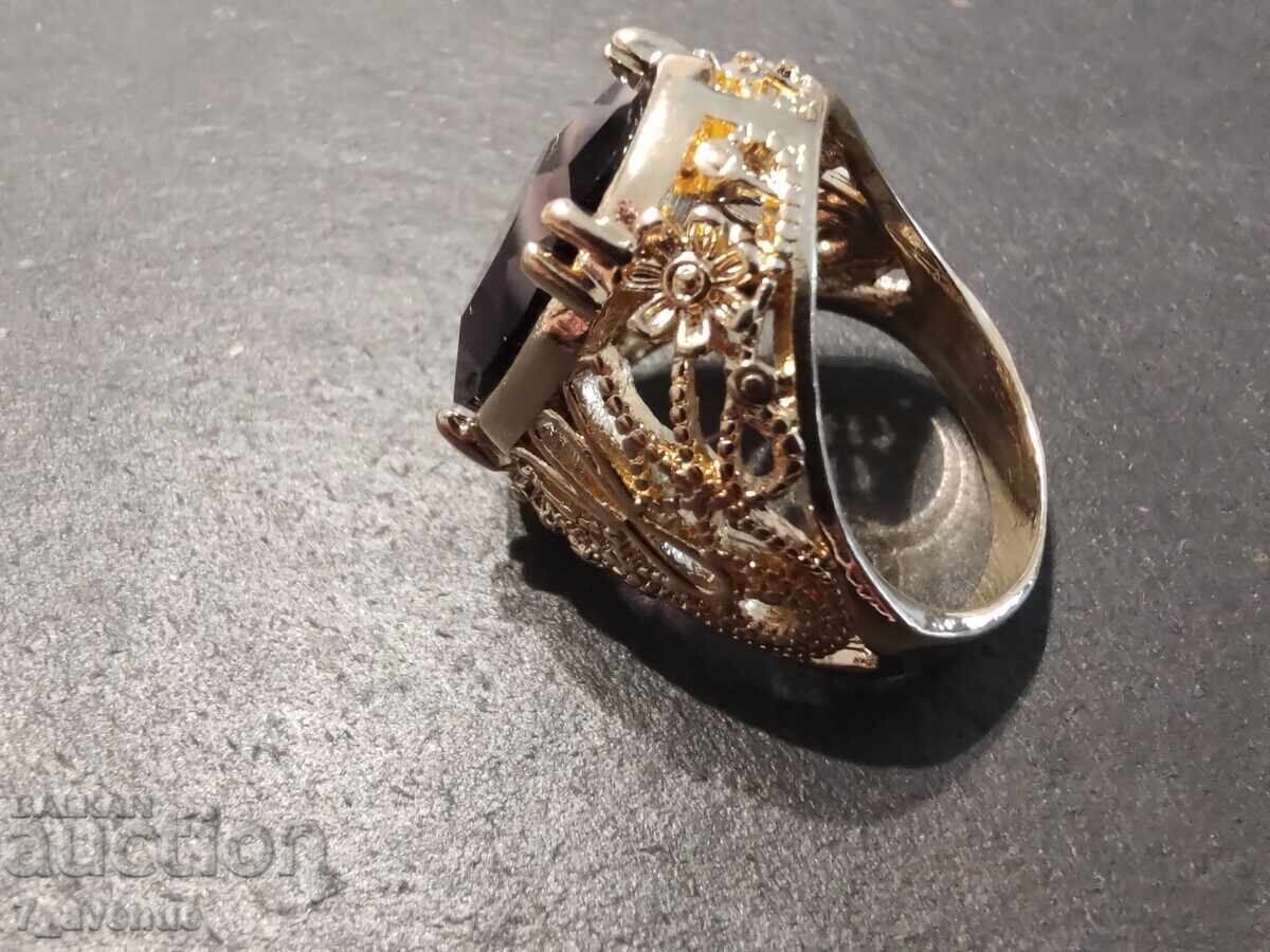 Delivery of Old beautiful filigree RING, gold plating 12.06.2025