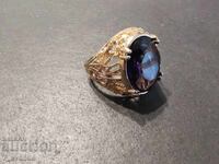 Old beautiful filigree RING, gold plating 12.06.2025