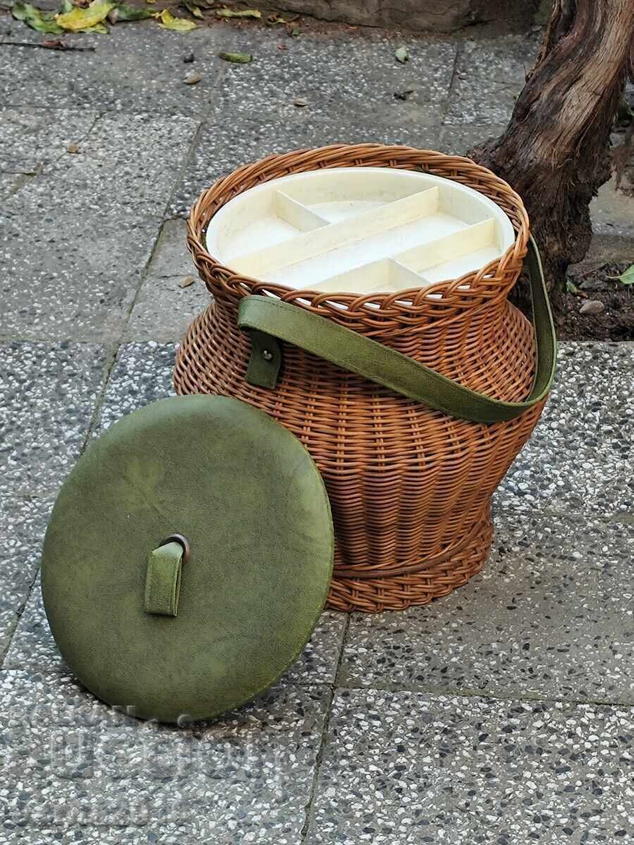 Woven Basket from Natural Rattan - 7 Woven Basket from Natural Rattan - 7