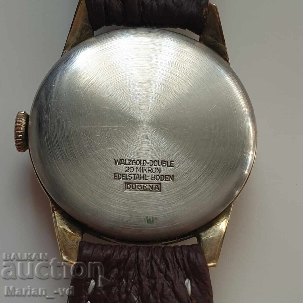 Delivery of Star pozlaten mehanichen chasovnik Dugena