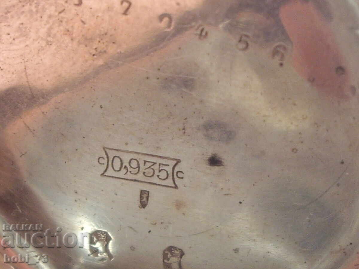 Δημοπρασία Παλιό ασημένιο ρολόι τσέπης