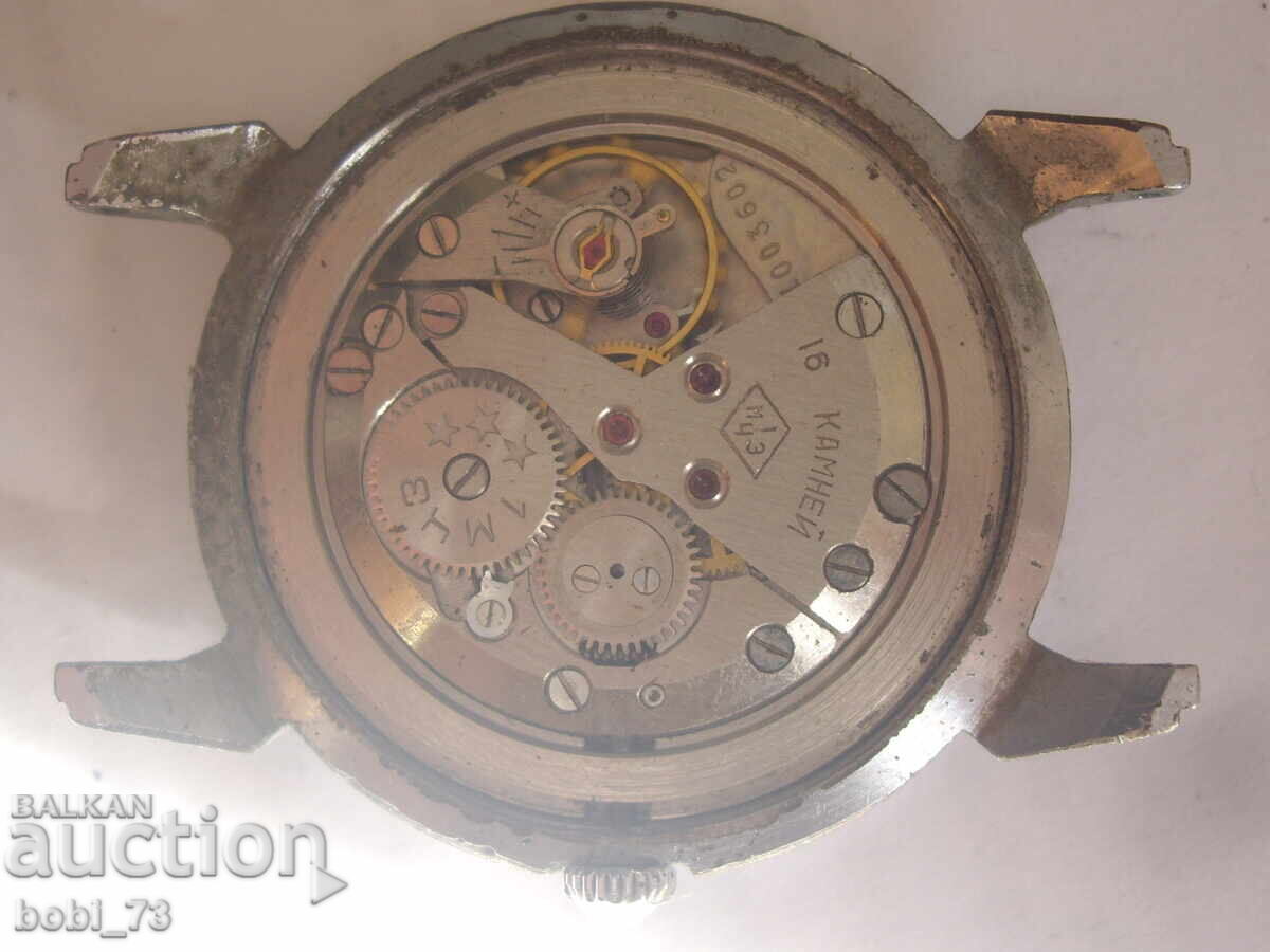 Δημοπρασία Παλαιό ρωσικό χειροποίητο ρολόι