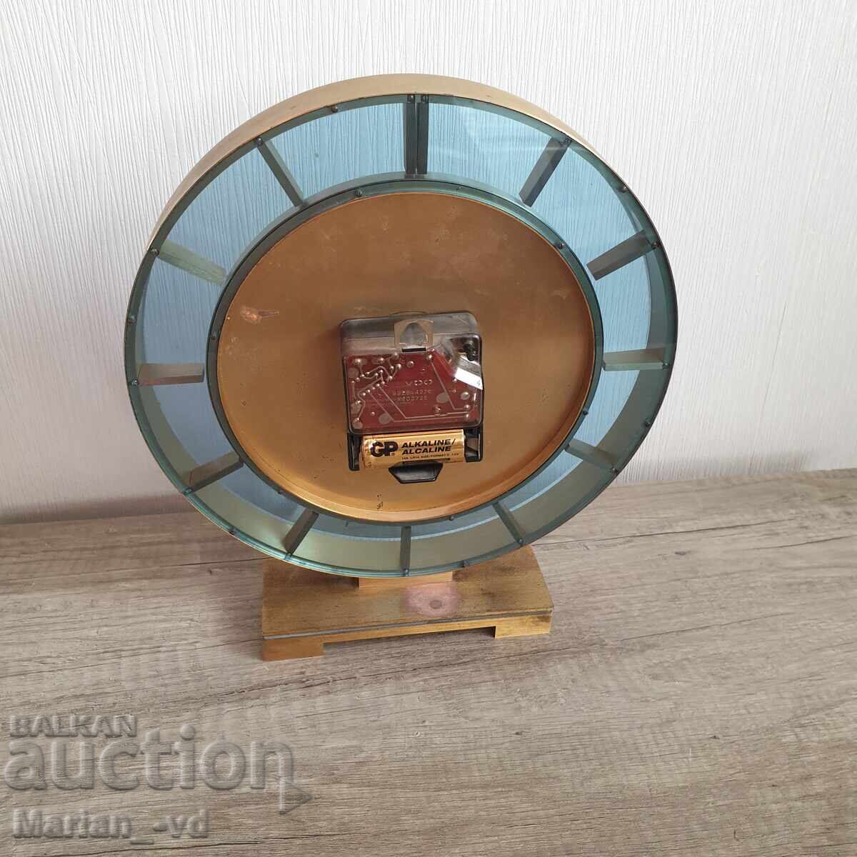 Ryadyk golyam bronzov zodiakalen nastolen chasovnik KIENZLE - 7