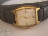 Ceas de damă vechi, placat cu aur