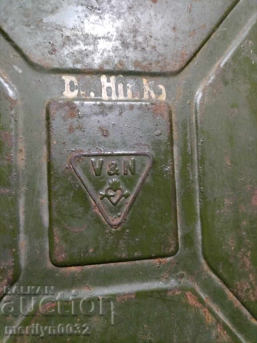 Γερμανικό δοχείο καυσίμου 10 λίτρων Wehrmacht ανθεκτικό με τιμή 85.00 BGN | € 43.46