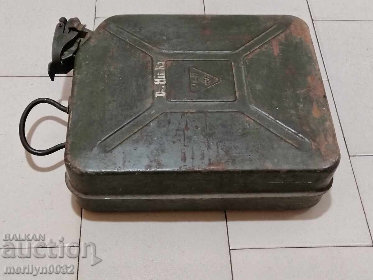 Γερμανικό δοχείο καυσίμου 10 λίτρων Wehrmacht ανθεκτικό - 5