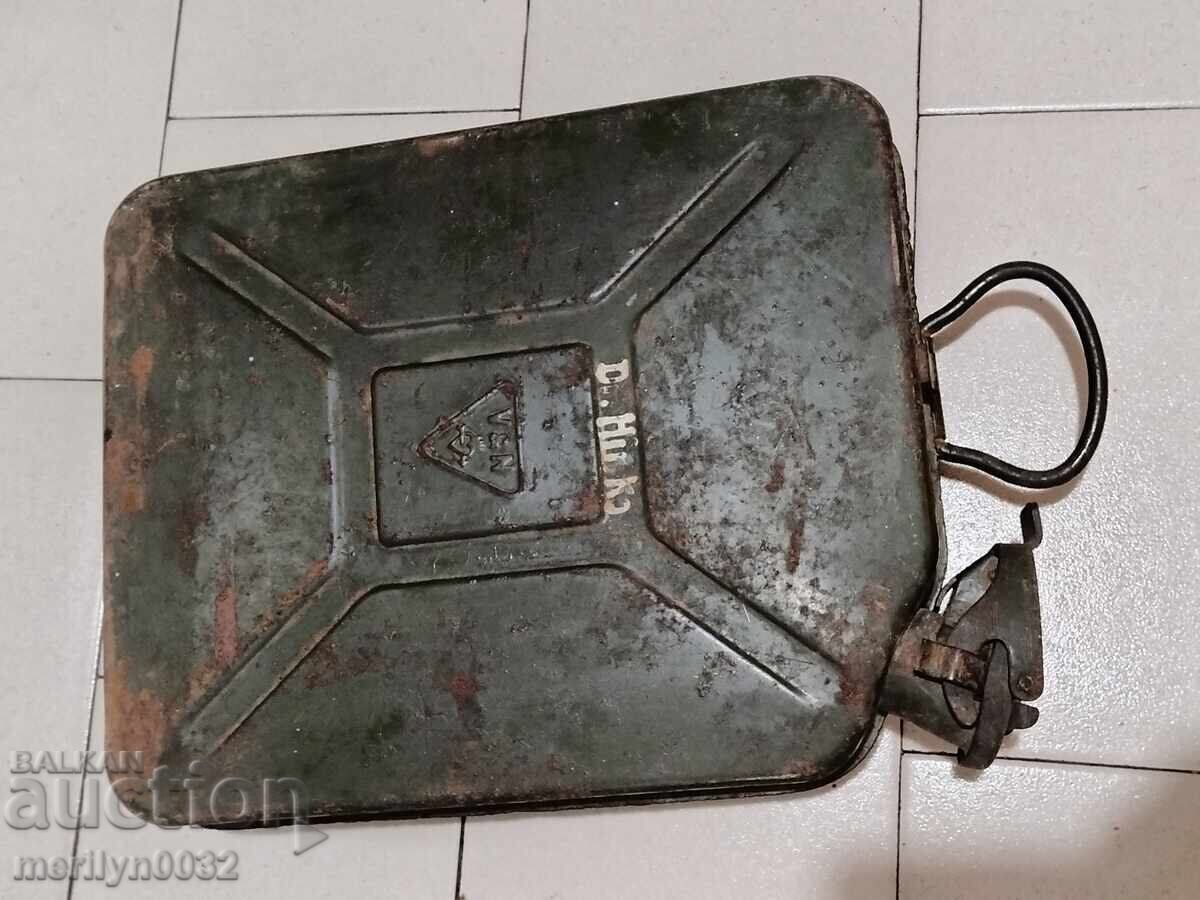 Γερμανικό δοχείο καυσίμου 10 λίτρων Wehrmacht ανθεκτικό - 7