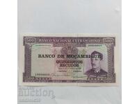 500 Escudos 1967g. Mozambic - Bancnotă UNC