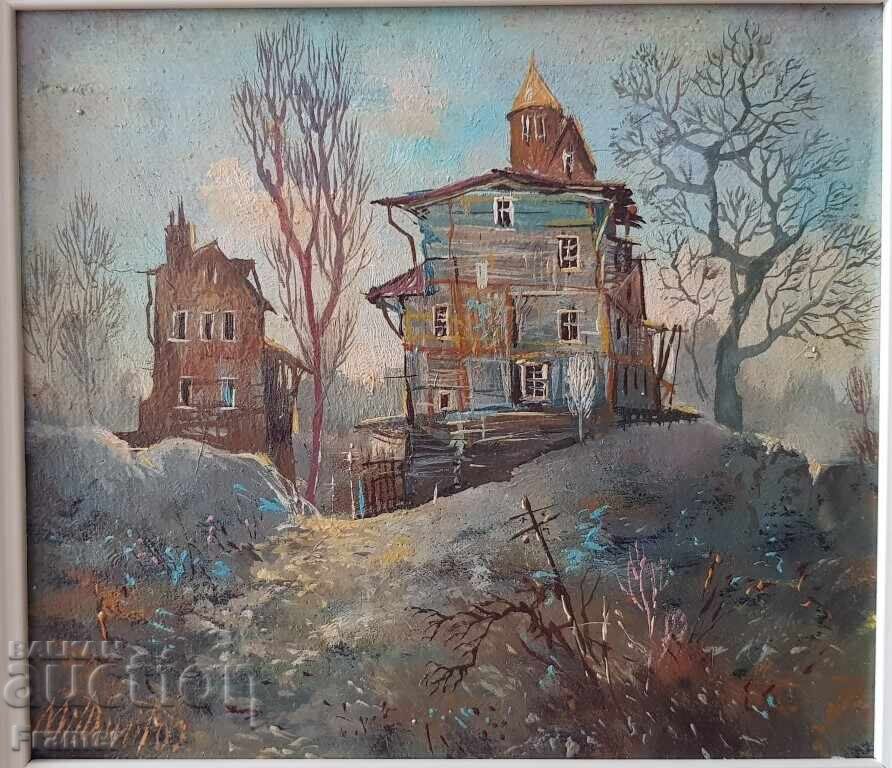 Μίτκο Ντιμιτρόφ 1946-2022 Σόφια 2001 λάδια με τιμή 620.00 BGN | € 317.00