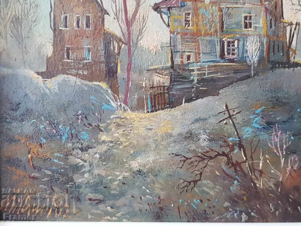 Παράδοση Μίτκο Ντιμιτρόφ 1946-2022 Σόφια 2001 λάδια