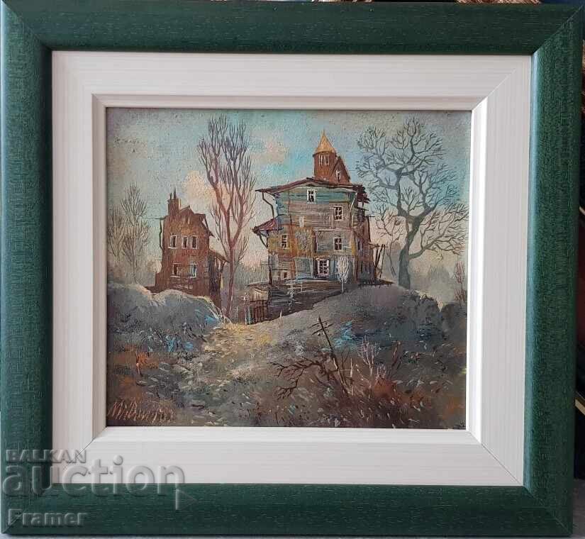 Μίτκο Ντιμιτρόφ 1946-2022 Σόφια 2001 λάδια