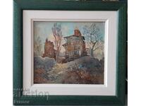 Mitko Dimitrov 1946-2022 Sofia 2001 ulei pe pânză