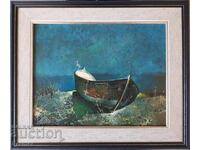 Mitko Dimitrov 1946-2022 Barca lângă mare 1995