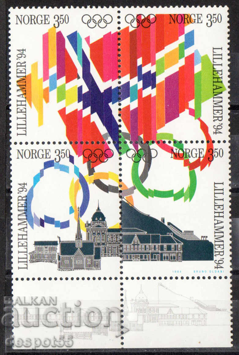 1994. Norvegia. Jocuri Olimpice - Atlanta, SUA. Bloc