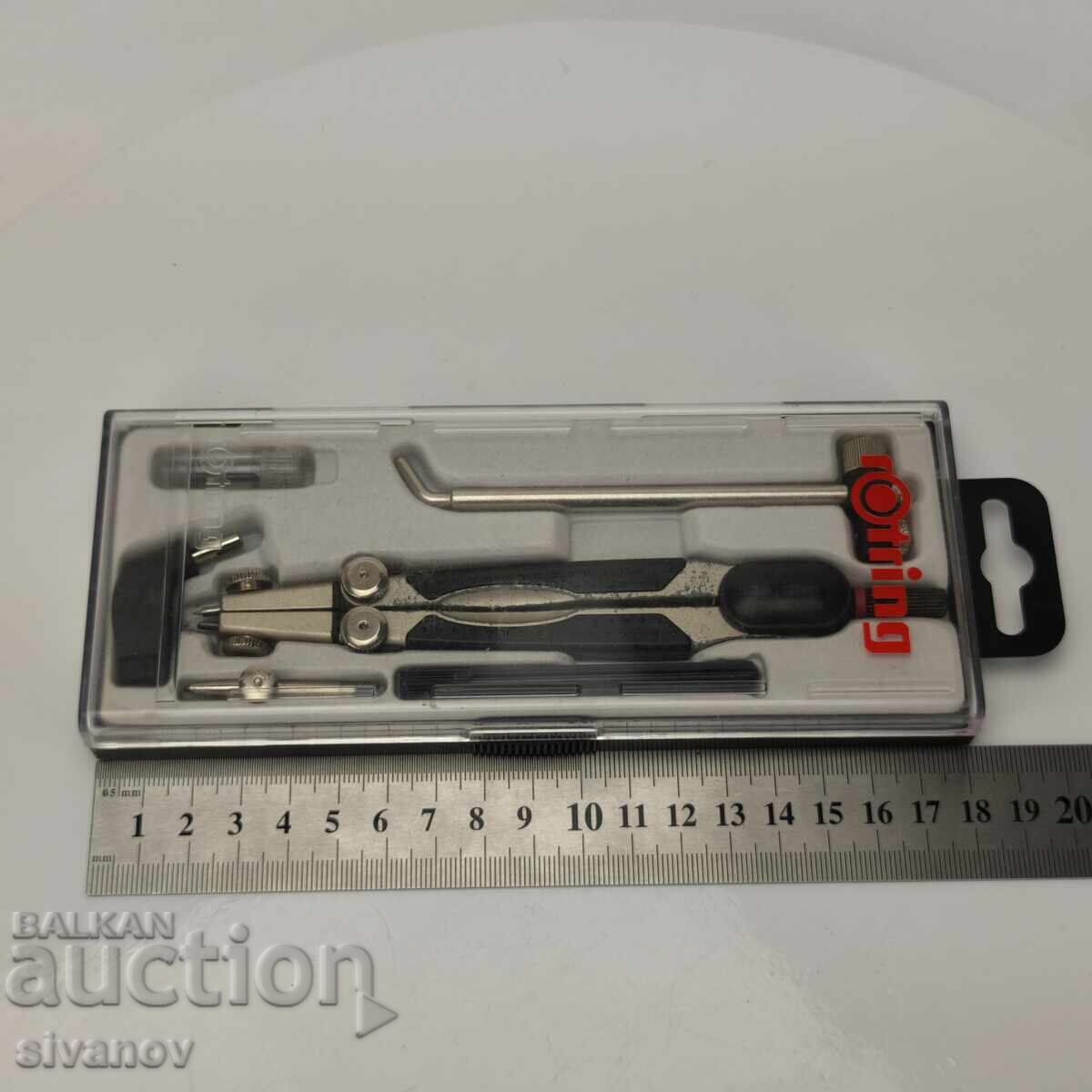 Rotring S676560 Compass Set for Drawing #5998 - 6