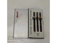 rOtring Isograph Rapidograph Set, .25, .50, 1.0 #5999