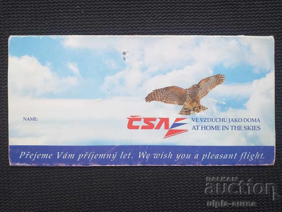 CSA Job from Airplane Ticket