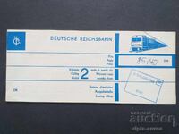 Train ticket 1990