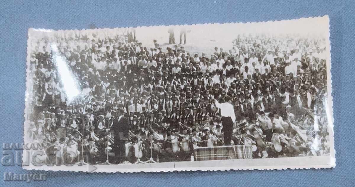 Fotografie veche X congres al PCR, Rožen