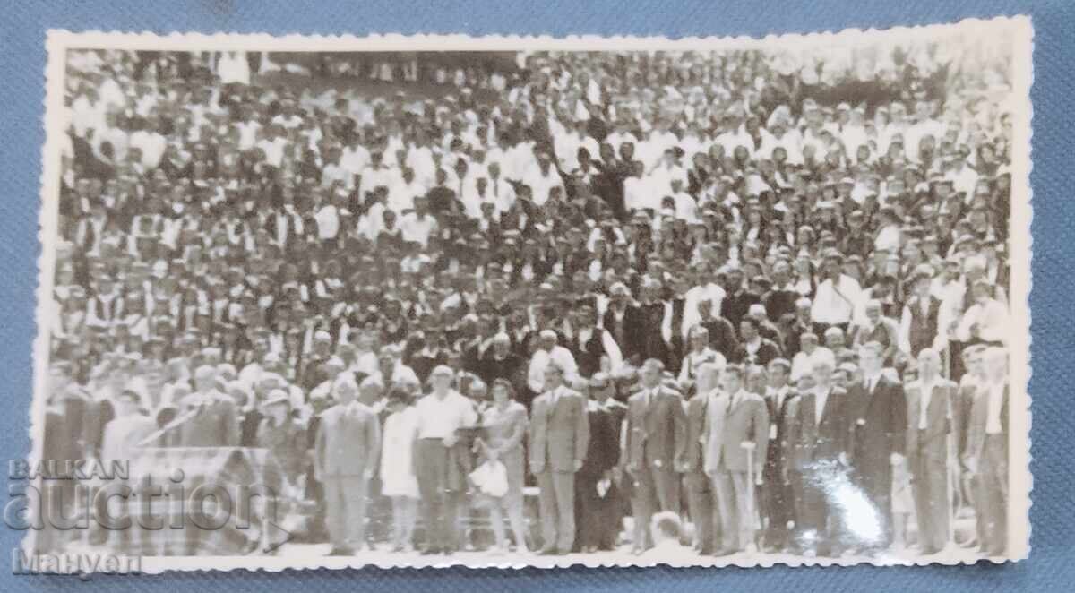 Fotografie veche X congres al PCR, Rožen