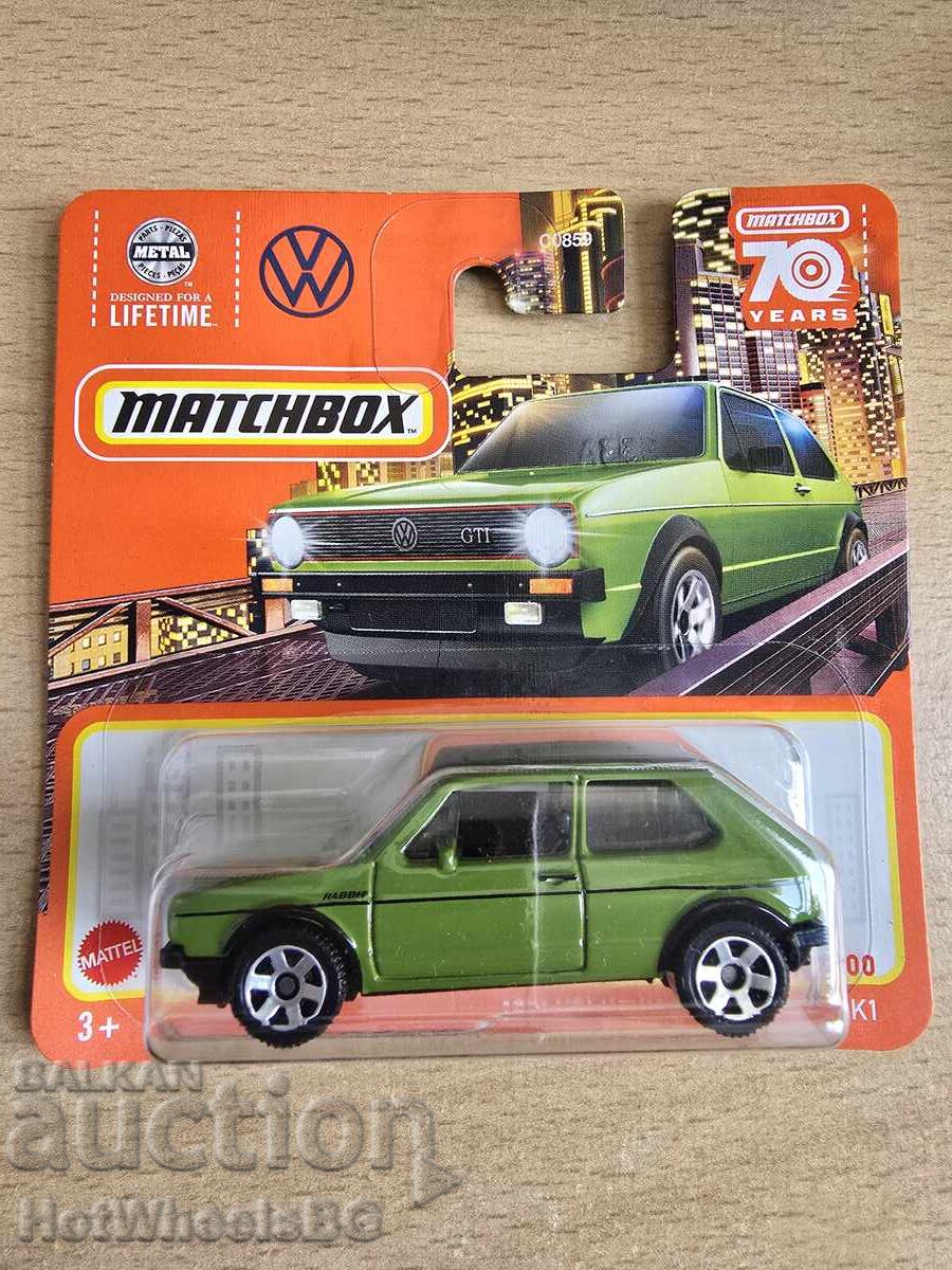 Auction  Matchbox - 1976 VOLKSWAGEN GOLF GTI MK1