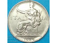 1 Λίρα 1924 Ιταλία