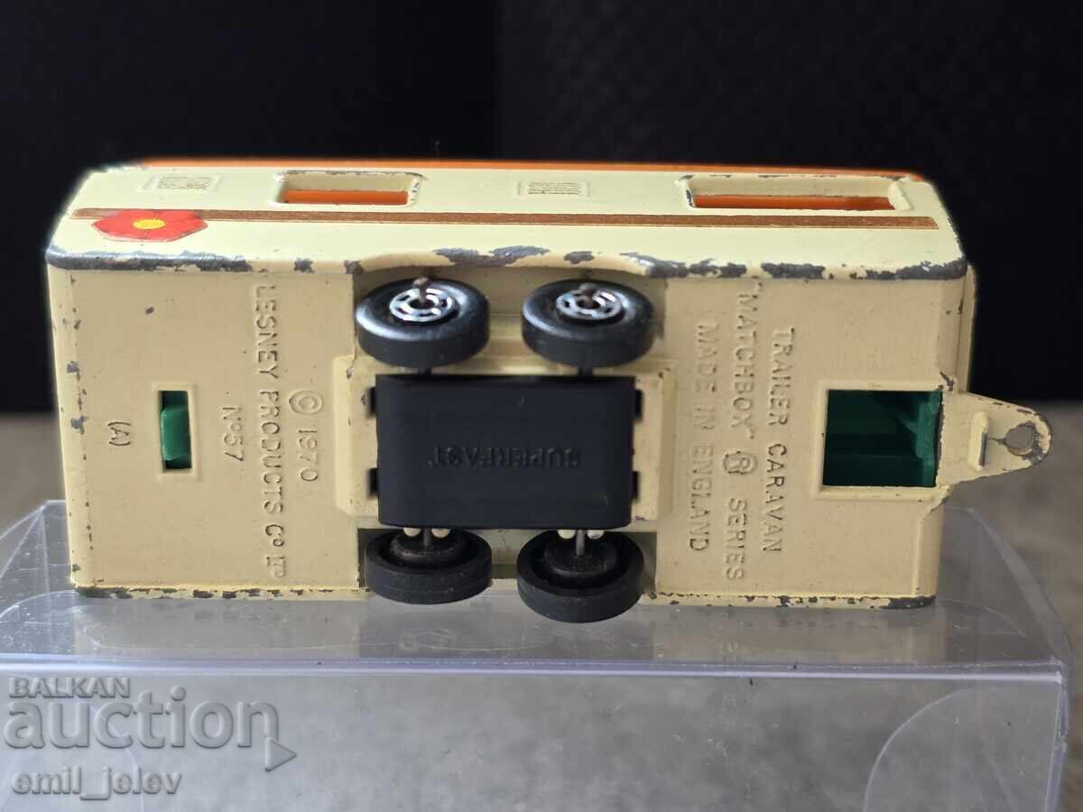 LESNEY MATCHBOX - 57B Remorcă Caravană Eccles - 1970 god - 7 LESNEY MATCHBOX - 57B Remorcă Caravană Eccles - 1970 god - 7