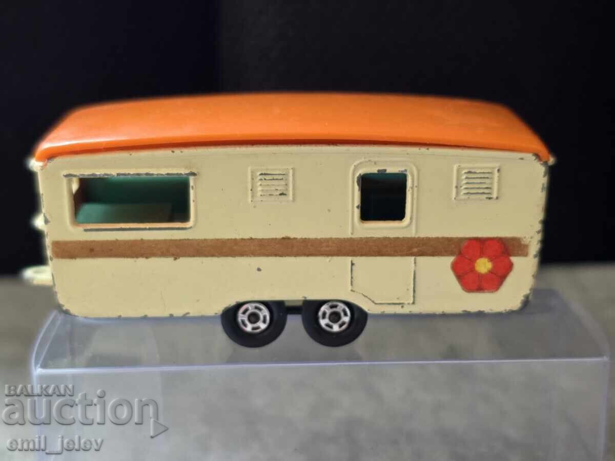 LESNEY MATCHBOX - 57B Remorcă Caravană Eccles - 1970 god LESNEY MATCHBOX - 57B Remorcă Caravană Eccles - 1970 god