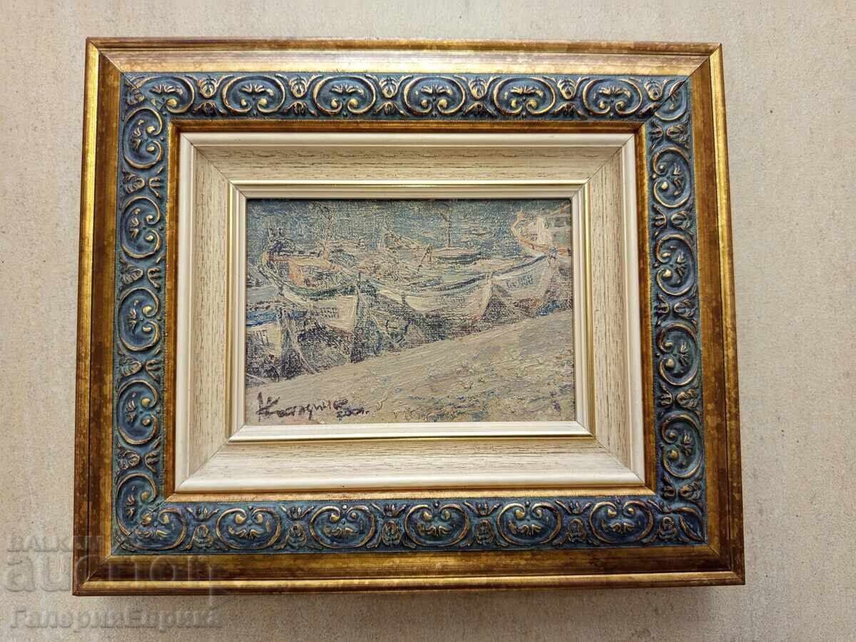 Pictură în ulei de Milcho Kostadinov