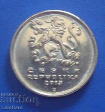 Чехия 5 крони 2015 с цена 1.00 лв. | € 0.51