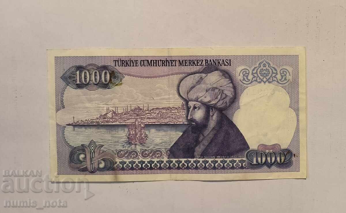 Turcia 1000 lire 1970