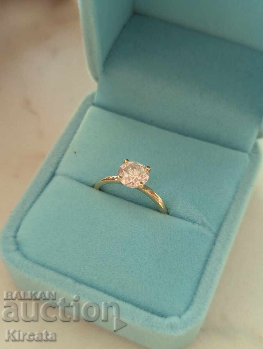 Δημοπρασία Νέο χρυσό δαχτυλίδι με φυσικό διαμάντι 1.53 ct. Πιστοποιητικό