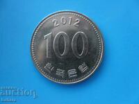 100 вона 2012 г. Южна корея