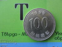 100 вона 1999 г. Южна корея