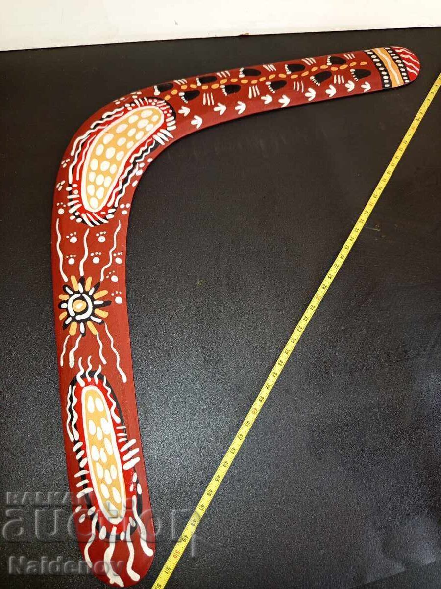 African wooden boomerang with price € 19.00 | 37.16 BGN