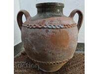 Oală, ulcior, vas de lut, ceramică