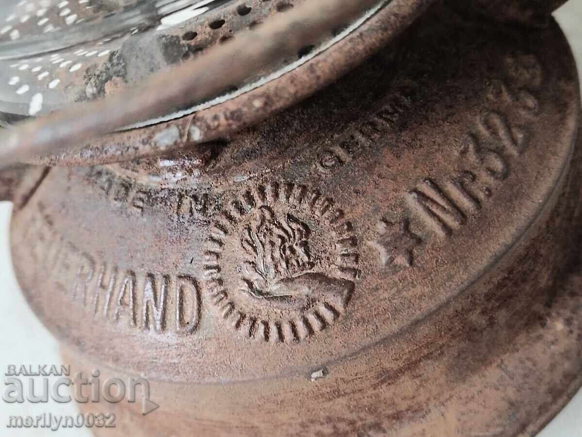 Auction Old German flashlight WW1 lamp, spotlight lamp Auction Old German flashlight WW1 lamp, spotlight lamp