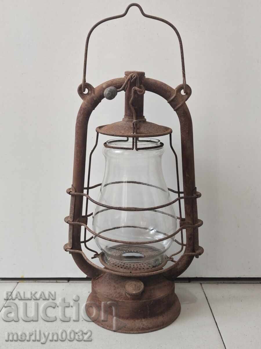 Old German flashlight WW1 lamp, spotlight lamp Old German flashlight WW1 lamp, spotlight lamp