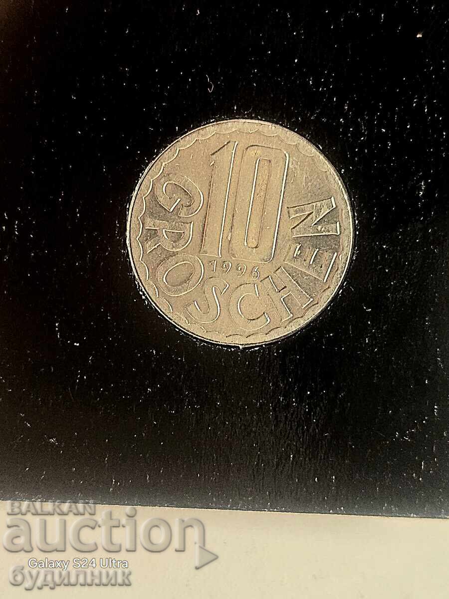 10 GROSCHEN 1996. I am launching over 100 auctions. Take a look and with price 0.99 BGN | € 0.51 10 GROSCHEN 1996. I am launching over 100 auctions. Take a look and with price 0.99 BGN | € 0.51