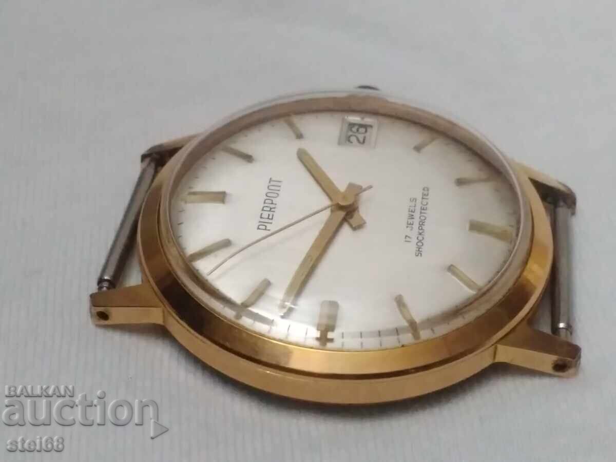 Auction MEN'S WATCH -- PIERPONT Auction MEN'S WATCH -- PIERPONT