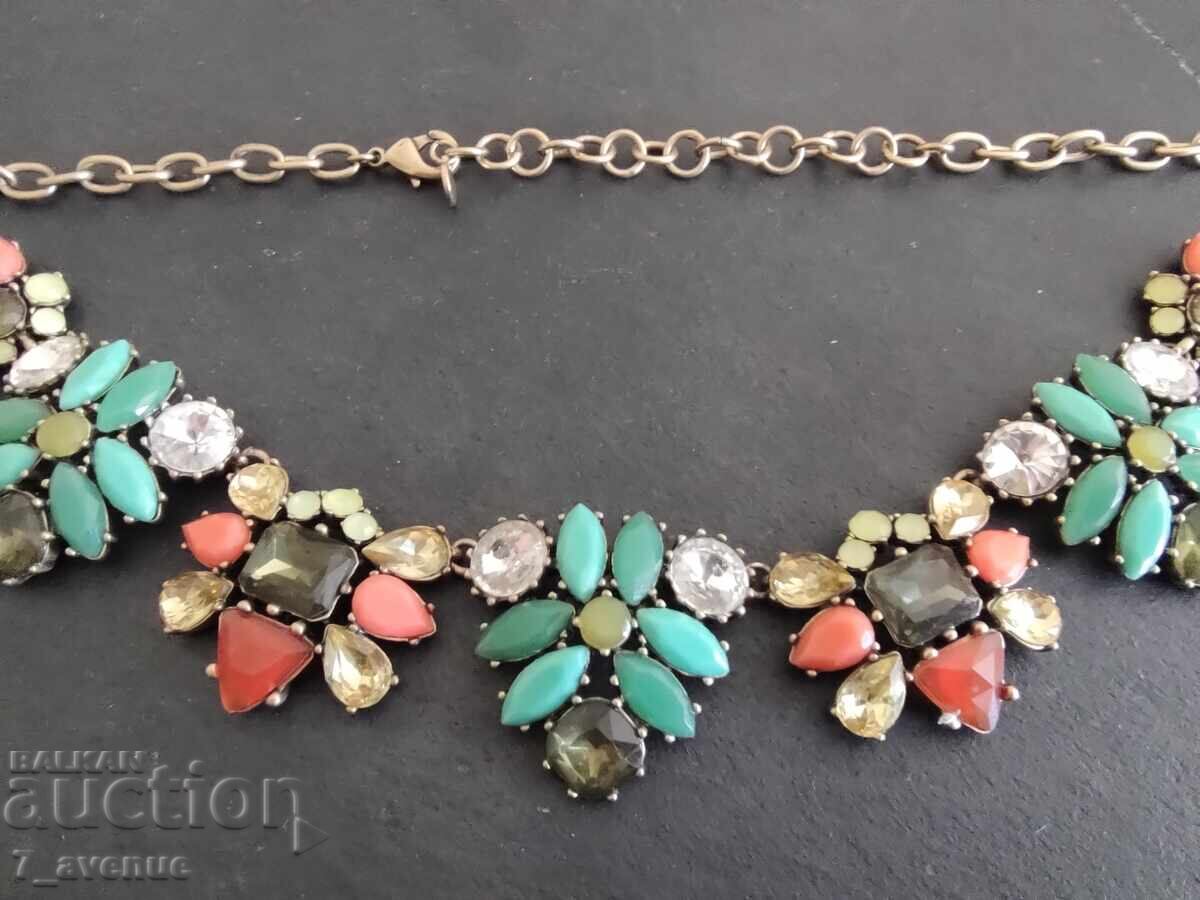 Колие, цветно шикарско, дизайнерско, 14.06.25 - 5 Колие, цветно шикарско, дизайнерско, 14.06.25 - 5