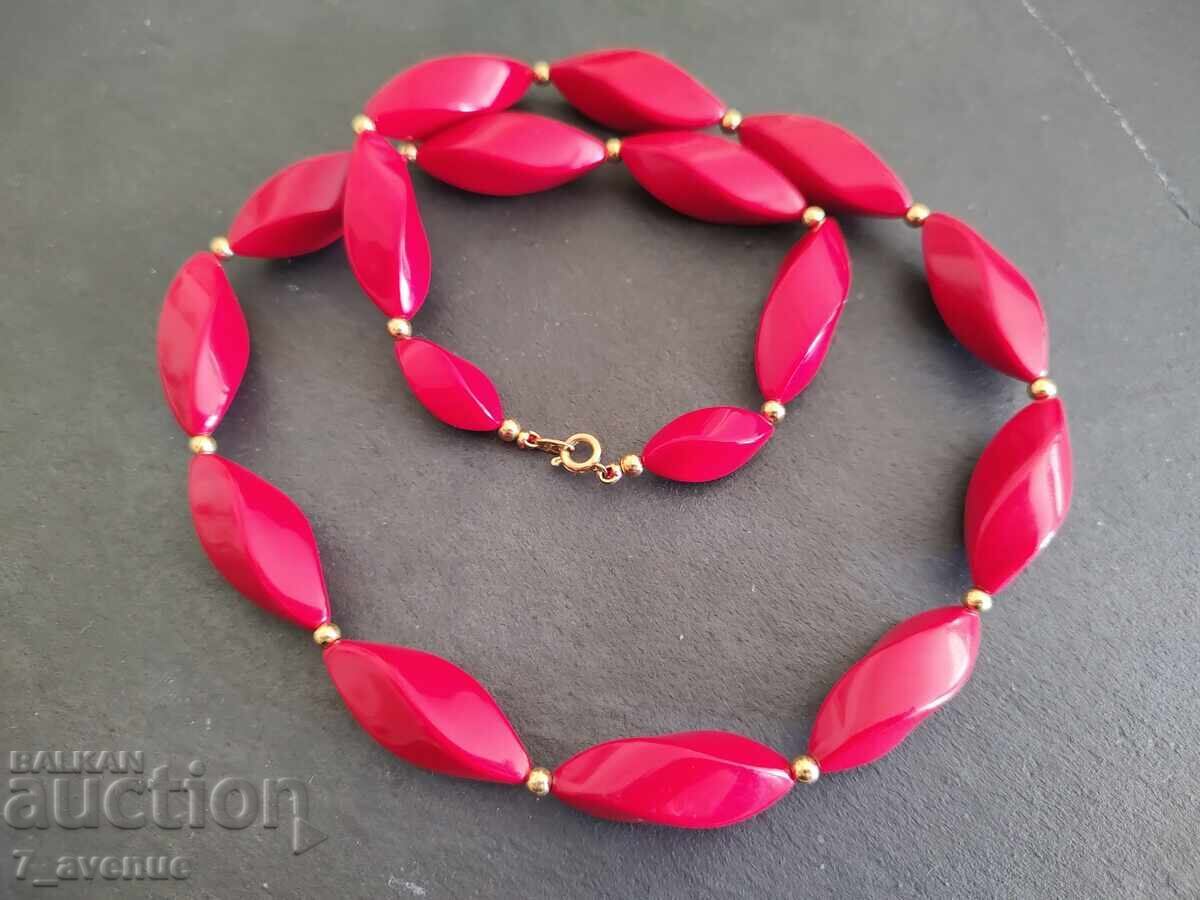 Z Necklace, stylish design: Trifari, stamped 14.06.25