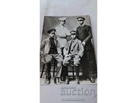 Carte poștală Hristo Smirnenski cu fratele său Toma Izmirliev