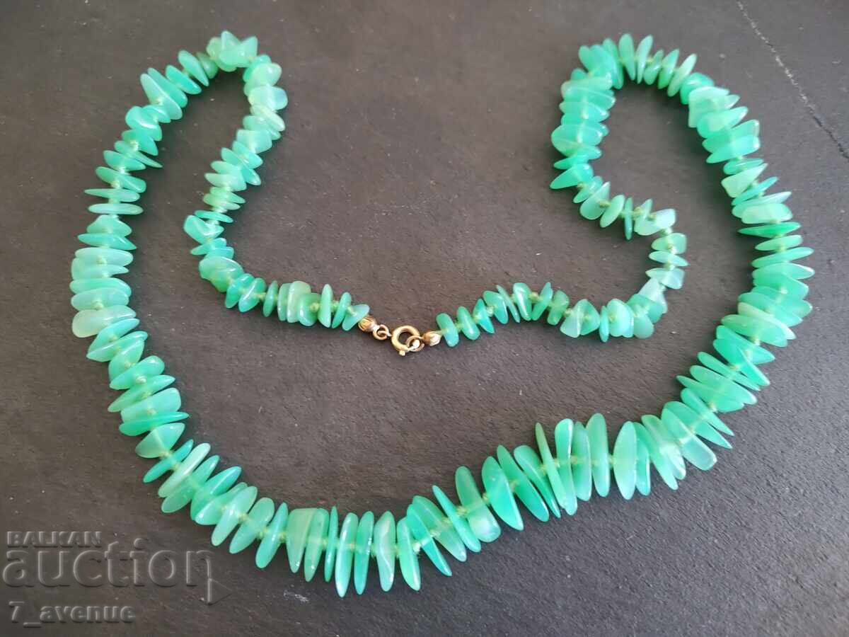 Necklace, jewelry necklace natural stones 14.06.25