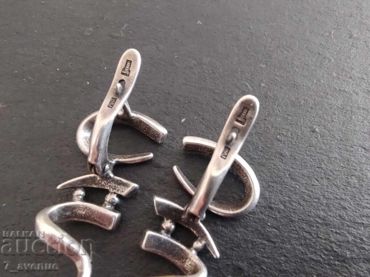 Licitație Cercei, argint, argint 910, designeri 14.06.25