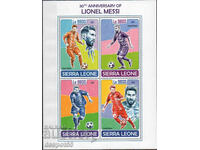 2017 Sierra Leone. 30 ani de la nașterea lui Lionel Messi. Bloc